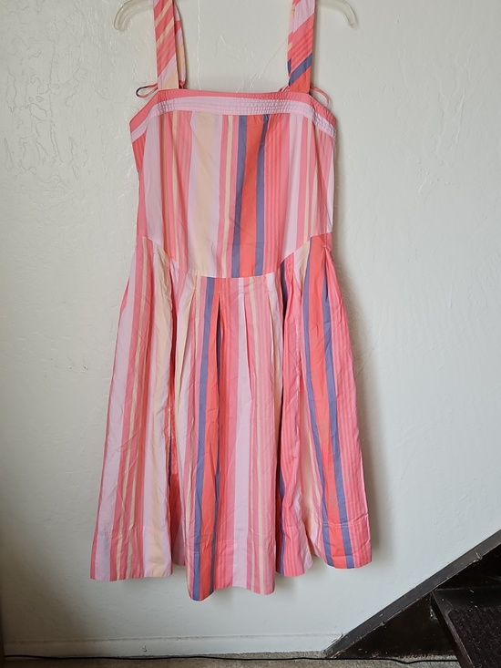 FREE PEOPLE Primavera Stripe Cotton Midi Dress - Picture 2 of 6